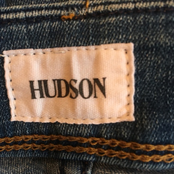 Hudson Skinny Jeans With Notched Raw Hem - Picture 7 of 7
